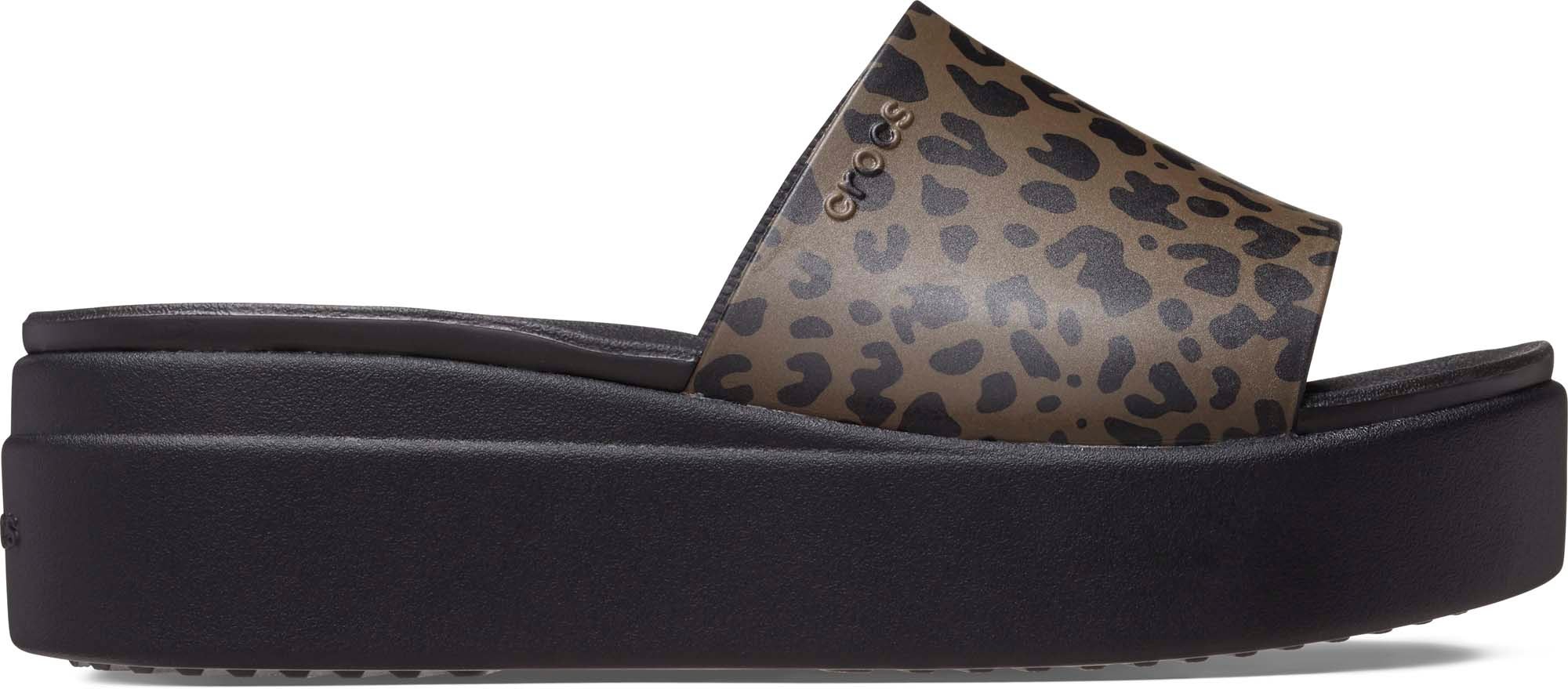 Leopard print crocs clearance