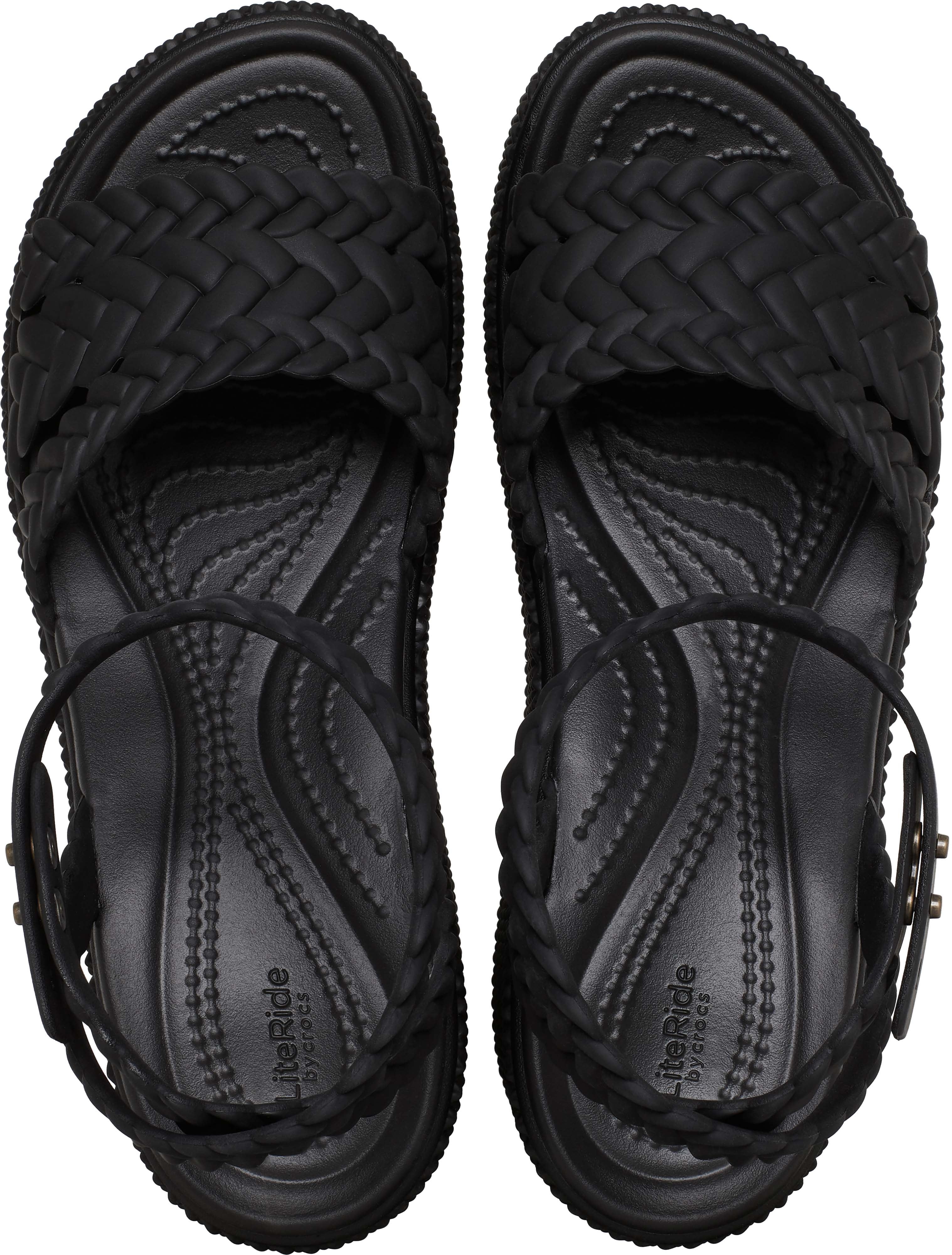 ◆crocs◆BROOKLYN WOVEN ANKLE STRAP WDG 韓国発 23~26cm Amazon.com | Crocs Womens Brooklyn Ankle Strap Wedge