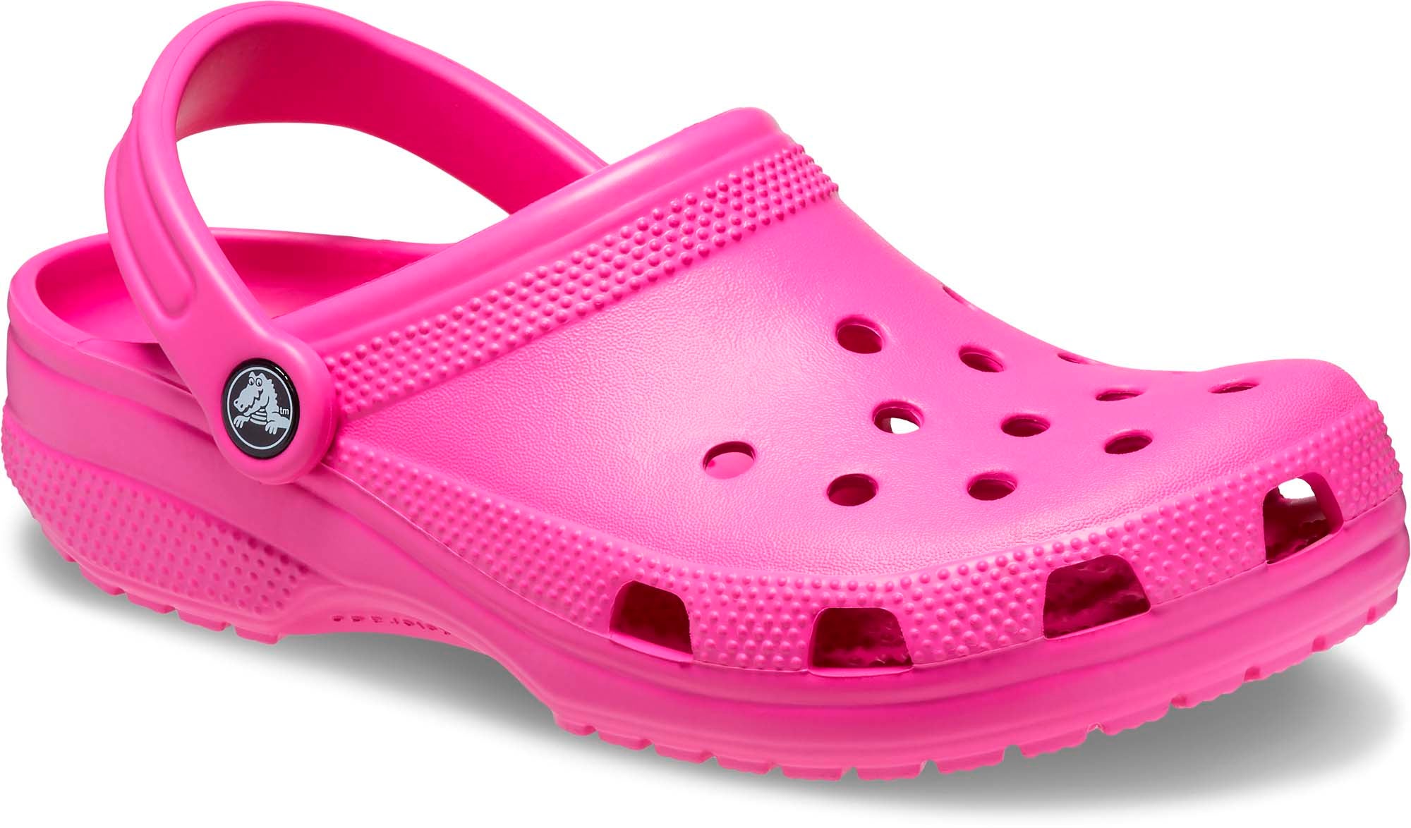 Pink crocs best sale
