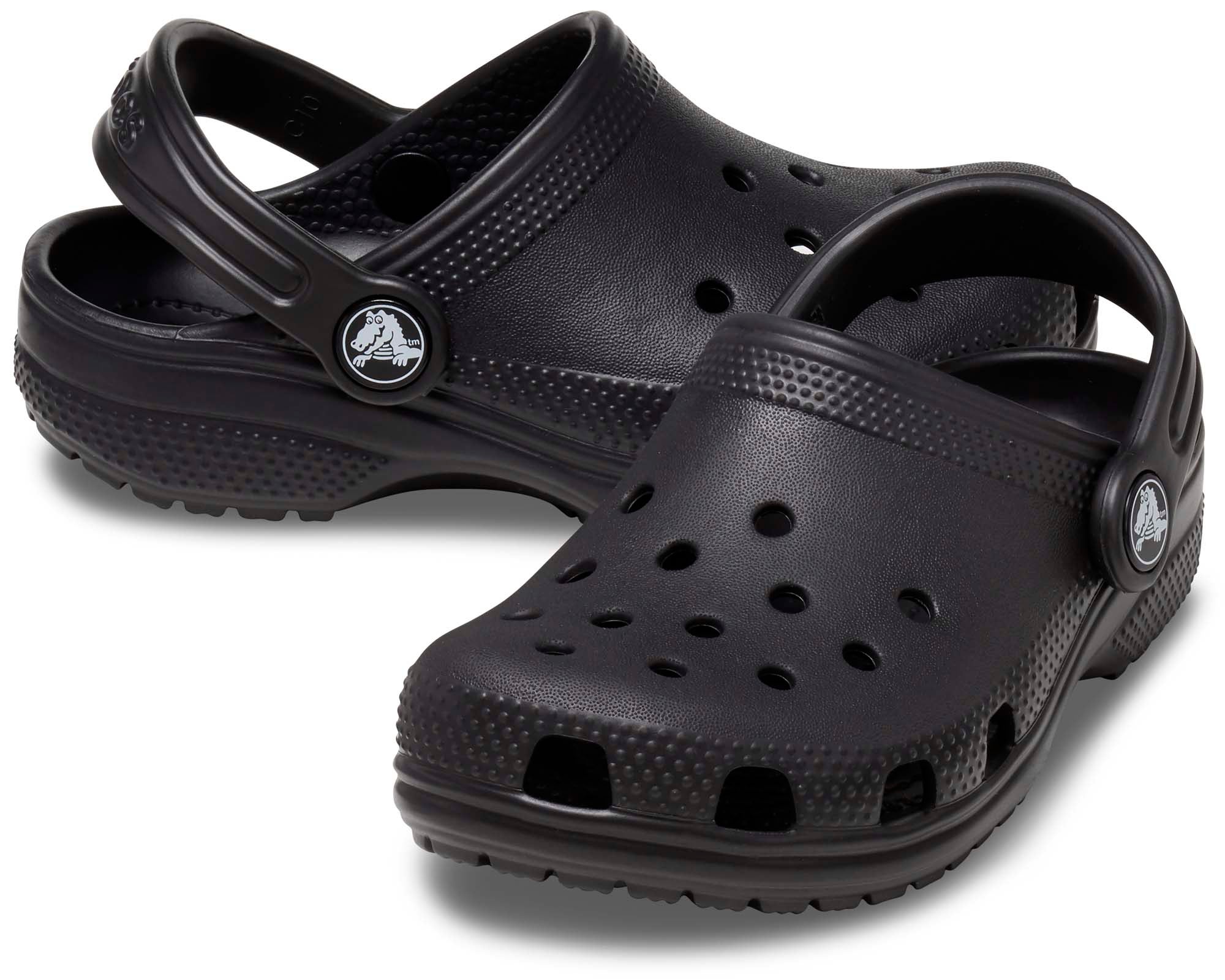 Classic Clog Toddlers in Black Crocs