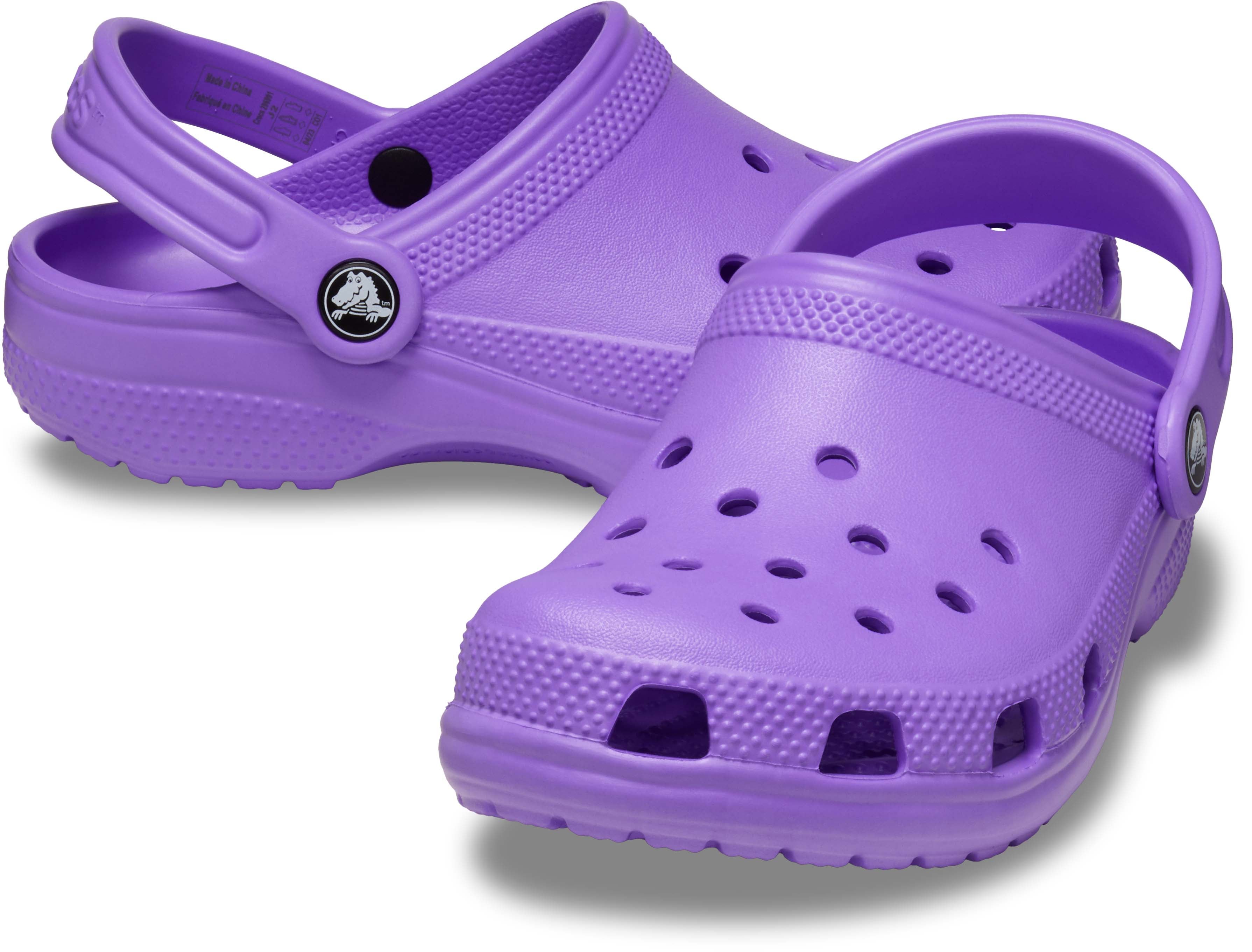 Classic Clog Toddlers in Purple Crocs