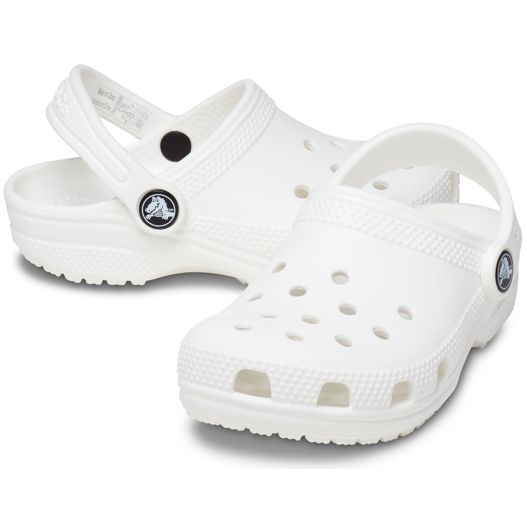 Size 4 shop white crocs
