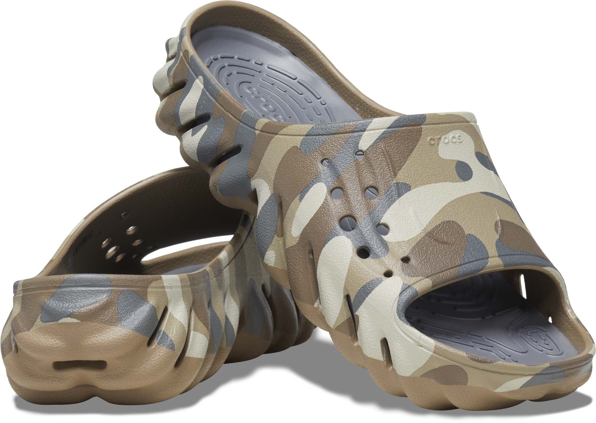 Echo Camo Redux Slide in Patterned Crocs