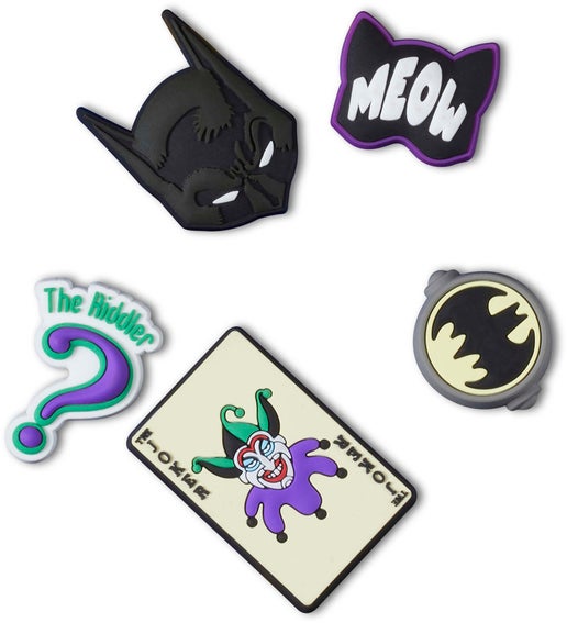 Jibbitz Batman 5 Pack Crocs