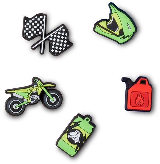 Jibbitz Dirt Bike 5 Pack Crocs