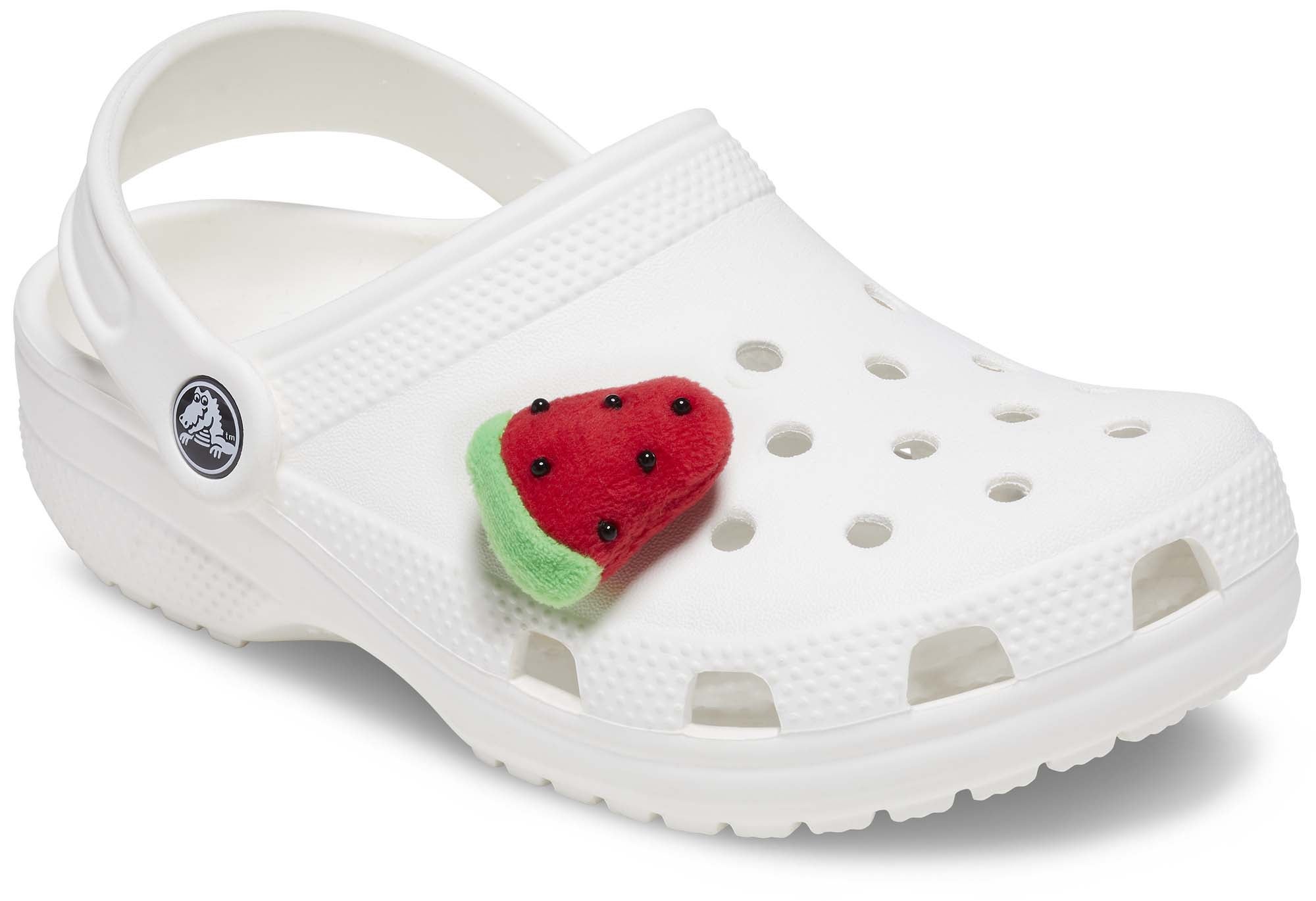 White 2025 watermelon crocs
