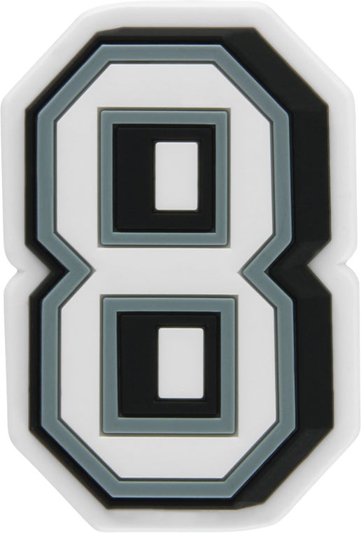 Jibbitz Number in 8 Crocs