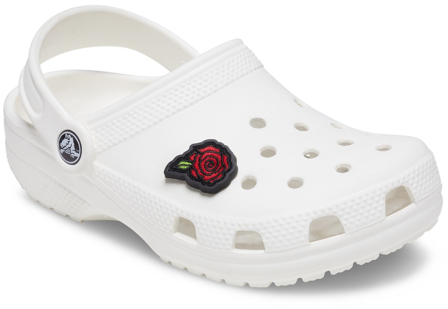 Jibbitz Rose Varsity Patch Crocs
